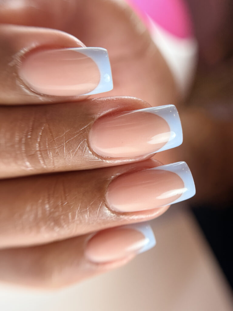 russian manicure at she she beauty in Boston, MA
